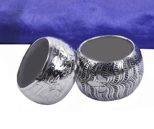 Anneau de serviette en acier inoxydable, anneau de serviette en NICKEL - Product Image 4