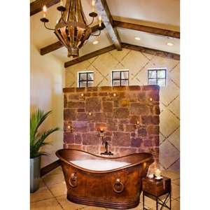 Bañeras de cobre de diseño innovador con nuevos acabados y estilos contemporáneos, ideales para mejorar los interiores de los Baños Modernos - Product Image 1