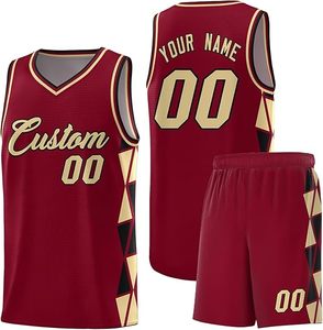 Uniforme de basket-ball de haute qualité avec conception personnalisée, vêtements d'équipe à chaud, uniforme de basket-ball à bas prix pour hommes - Product Image 6