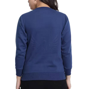 เสื้อวอร์มแฟชั่นแนวสตรีทเสื้อสเวตเชิ้ตโอเวอร์ไซส์ของผู้หญิง - Product Image 2