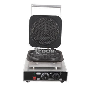 Piastra per Waffle Belgi a 3 Strati con Rivestimento Antiaderente, Manuale, 220V, a Forma <span class=keywords><strong>di</strong></span> Cuore, per Uso Commerciale e Vendita all'Ingrosso - Product Image 2