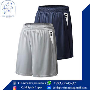 Pantalones cortos deportivos activos para hombre, pantalones cortos deportivos informales de playa con estampado alargado, venta al por mayor en línea, patrón sólido - Product Image 5