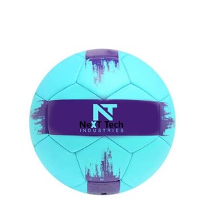 Ballon de football d'entraînement Next Tech Industries en matériau PU pour l'entraînement avec design personnalisé et logo personnalisé - Product Image 2