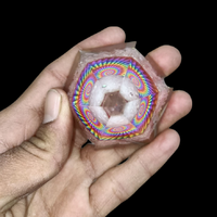 Vente en gros de magnifiques pierres d'orgone rectangulaires en quartz rose faites à la main, sculptées en agate, pour l'énergie des chakras, décoration écologique pour la maison, parfaites