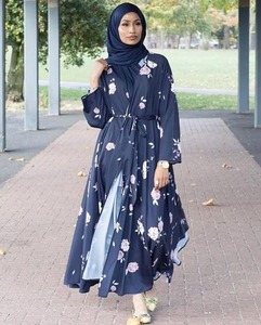 <b>Long</b> <b>Sleeve</b> Clothing Muslim Women <b>Dresses</b> Abaya Professional Manufacture Lightweight And Comfortable Ladies Abaya - Product Image 5