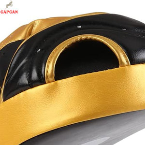 Adjustable Durable Leather Boxing <b>Focus</b> <b>Pads</b>-Lightweight Moisture Wicking Eco Friendly Training Gear Made in Pakistan - Product Image 6