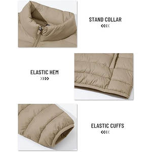 Chaqueta Acolchada Ligera y Aislante para Hombre, Abrigo Cálido y Acogedor para Clima Frío, Colores Personalizados, Bordado, Serigrafía - Product Image 5