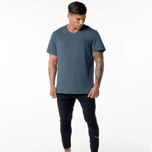 Camisetas clásicas para hombre, cómodas camisetas informales de algodón de manga corta para uso diario, ropa informal moderna de moda ligera para hombre - Product Image 1