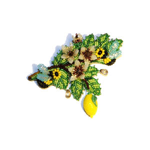 Broches de alambre de lingotes de nuevo diseño de la mejor calidad, broches de cuentas al por mayor a bajo precio, hermoso broche de moda para prendas de pájaros #052 - Product Image 3