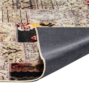 Alfombra Turca Adiva, Tejida a Máquina, Lavable, de Poliéster, con Base de Algodón, Antideslizante, con Patrón Geométrico, Exportación Directa de Gaziantep - Product Image 3