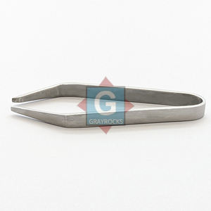 Pince à épiler miniature en acier inoxydable de qualité industrielle, 6,5 cm, outils de précision pour petites fioles, composants délicats - Product Image 4