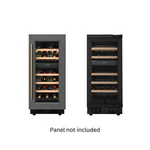Enfriador de Vino Integrado de Doble Zona KoolMore Reserve de 15 Pulgadas, Capacidad para 23 Botellas, Estantes de Madera Ajustables, Puerta Reversible, Modo Sabbath - Product Image 2