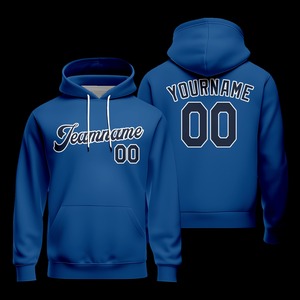 Fabricante logotipo personalizado hombres alta calidad poliéster grueso pulóver con capucha al por mayor de gran tamaño hombres sudaderas con capucha - Product Image 3