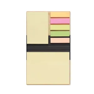 Set di Memo Stick in Bambù VISIONBAM, Pad Promozionale Sostenibile per Merchandising - Product Image 4