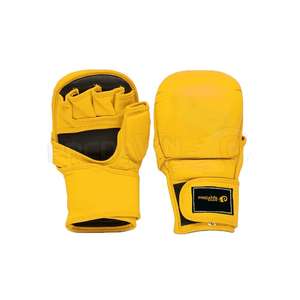 Gants de tir MMA professionnels en gros/Gants de boxe Logo personnalisé Gants en cuir avec impression de logo personnalisé - Product Image 4