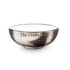 Cuenco de chocolates de color dorado con diseño de hojas, cuenco decorativo de tamaño y forma personalizados para mesa y utensilios de cocina - Product Image 5