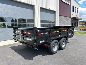 Remolque volquete de lados altos 6x10 48 negro usado asequible Remolque volquete agrícola de 3-10 toneladas a la venta - Product Image 5