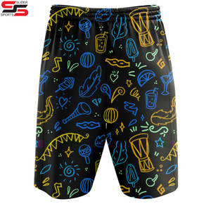Short en maille Logo personnalisé Short d'entraînement pour homme Short d'été Fitness Sports Basketball Gym et street - Product Image 6