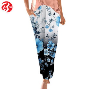 Latest Style <b>Women</b> Wear Jogging <b>Trousers</b> Pants Customized Superb Quality <b>Women</b> Wear Printed <b>Trousers</b> - Product Image 2