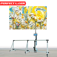 Impresora UV de Pared a Batería, Máquina de Inyección de Tinta Directa a la Pared para Arte Mural Interior y Exterior, Publicidad Vertical de Alta Resolución