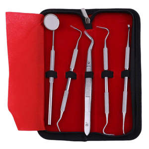 Kit de Fórceps de Extracción Dental de Acero Inoxidable de Calidad Premium, Kit de Cirugía Dental Oral, Juego de Elevadores y Fórceps de Extracción - Product Image 5