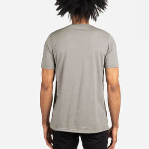 T-shirts pour hommes en coton mélangé gris Next Level 6010, vente en gros, personnalisables - Product Image 2