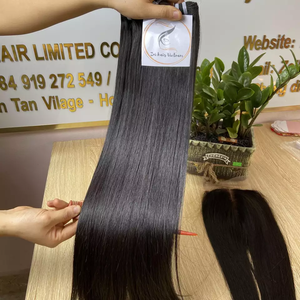 Venta caliente hueso recto Remy trama paquetes de cabello Color Natural vietnamita extensiones de cabello humano Dyable - Product Image 3