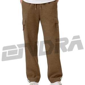 Pantalones de chándal de jogging de algodón para hombre con cintura elástica, ajuste informal de tacto suave, perfecto para el gimnasio, ropa de salón para correr, comodidad diaria, tendencia - Product Image 1
