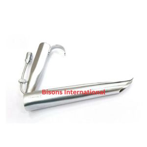 ชุดเครื่องมือผ่าตัดหู คอ จมูก แบบใช้ซ้ำได้ ทำจากสแตนเลสสตีล ยี่ห้อ BISONS Wholesale Manual Pedestal Laryngoscope |   โรงพยาบาลคุณภาพสูง CE - Product Image 1