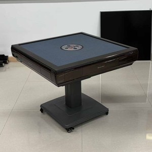 Bespoke Automatic Mahjong <b>Table</b>, Custom Logo Printed Desktop Silent 2 In 1 Dining Mahjong Machine - Product Image 5
