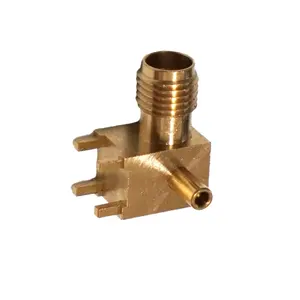 Taiwan Manufactured SMA Connectors with Superior Gold Plating