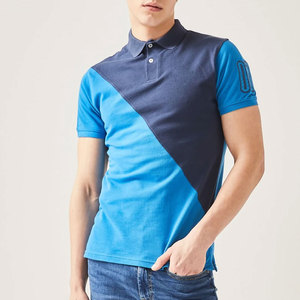 Vente en gros de polo décontracté pour homme à manches courtes respirant 100% polo en coton polyester de haute qualité pour homme - Product Image 1