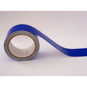 Bande réfléchissante bleue 5 cm x 10 m, ruban de signalisation - Product Image 2