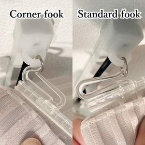 Gancho Ajustable Ecológico de Polietileno Tereftalato de 90 mm, Accesorios para Cortinas de Plástico - Product Image 6