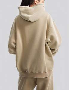 2024 Sanzaf de gran tamaño Unisex mujer Fitness chándal de manga larga con capucha pantalones de chándal 100% algodón Sexy & Club transpirable otoño - Product Image 2