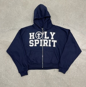 Sudadera con Capucha y Cierre de Cremallera de Alta Calidad de Speedy Industry, 100% Algodón, 450GSM, Térmica, Transpirable, Invierno, Personalizada, Ecológica, 2 Piezas - Product Image 3