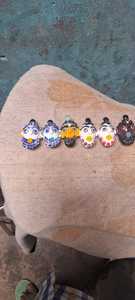 Cuentas de cristal de Cara Blanca hechas a medida de 8mm para creaciones de joyería hechas a mano - Product Image 2