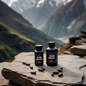 Cápsulas de polvo de shilajit del Himalaya secadas al sol naturales 100% suplementos de hierbas de ácido fúlvico natural puro 30 piezas de embalaje - Product Image 5