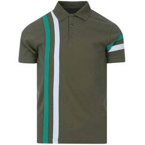 Polo de golf personnalisé de haute qualité avec broderie de logo pour hommes, chemises en polyester, élasthanne et respirant à séchage rapide - Product Image 5