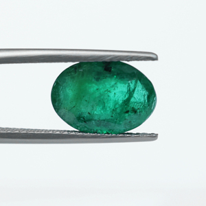 Esmeralda Natural de Zambia de Alta Calidad, 3.30 CT, Piedra de Nacimiento de Mayo, Corte Ovalado, Color Verde Medio, para Fabricación de Anillos y Colgantes - Product Image 3