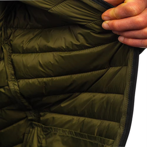 Veste bouffante à manches longues personnalisée de haute qualité pour hommes vestes coupe-vent d'hiver vêtements d'extérieur matelassés à la mode décontractée - Product Image 6