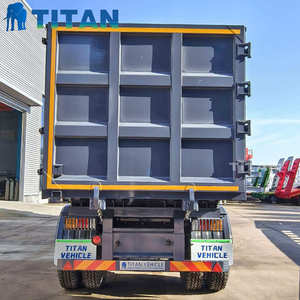 TITAN Buen Precio China Remolque Volquete de 3 Ejes y 50 m³ Nuevo Semirremolque Volquete Trasero en Venta en Sierra Leona - Product Image 5
