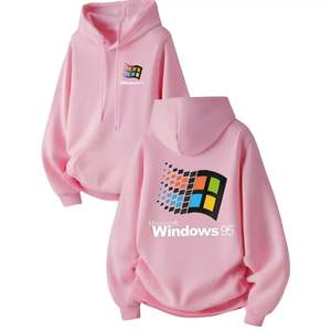 เสื้อฮู้ดดี้ผู้ชายผ้าฝ้าย 100% พร้อมหมวกแบบฝรั่งเศส ผ้าเทอร์รี่ฟอกสี ไซส์ XL พิมพ์ลายซิลค์สกรีน ลายเรียบ - Product Image 4