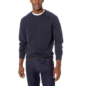 Mens Winter Casual <b>Plain</b> <b>Sweatshirt</b> OEM Wholesale Fast Shipping Custom Logo 100% Cotton Fleece Eco-Friendly Direct Factory Price - Product Image 3