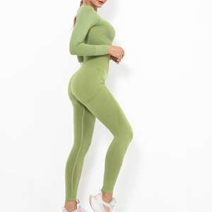 Ropa Deportiva para Mujer, Conjuntos de Yoga para Gimnasio, Fitness, Ejercicio, Traje Deportivo, Ropa Deportiva sin Costuras para Mujer, Conjuntos de Yoga - Product Image 6