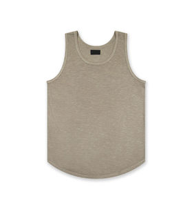 Débardeur Homme Personnalisé en Coton à Ourlet Courbé, Coupe Slim, Sans Manches, pour l'Été, Tenue Décontractée de Sport, Imprimé, Vêtement de Sport, Gilet de Musculation - Product Image 3