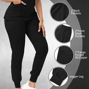 2025 nuevo producto barato de alta calidad Dental Hospital OEM Logo Doctor enfermera Scrubs uniforme mujeres hombres médico Scrubs uniformes conjuntos - Product Image 5