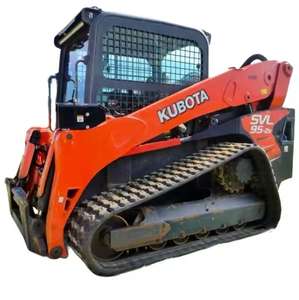 2020 Kubota SVL95-2S Skid Steer Loader Mini chargeur frontal avec chargeur rétrocaveuse à moteur central - Product Image 4