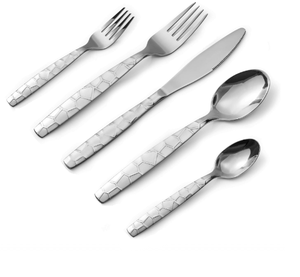 Accessoires populaires Poignée émaillée blanche Ensembles de couverts de table de cuisine Couverts décoratifs finis en or - Product Image 6