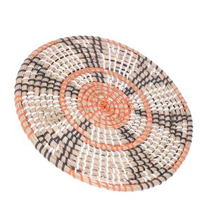 Venta al por mayor Seagrass Wall Decor Hanging Woven Wall Basket Home Decor Seagrass Basket Wall Art de Vietnam Fabricación - Product Image 5